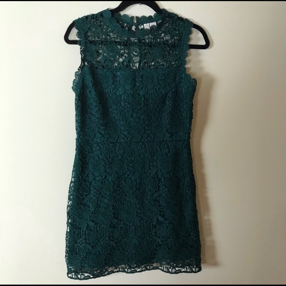 Forever 21 Emerald Green Dress